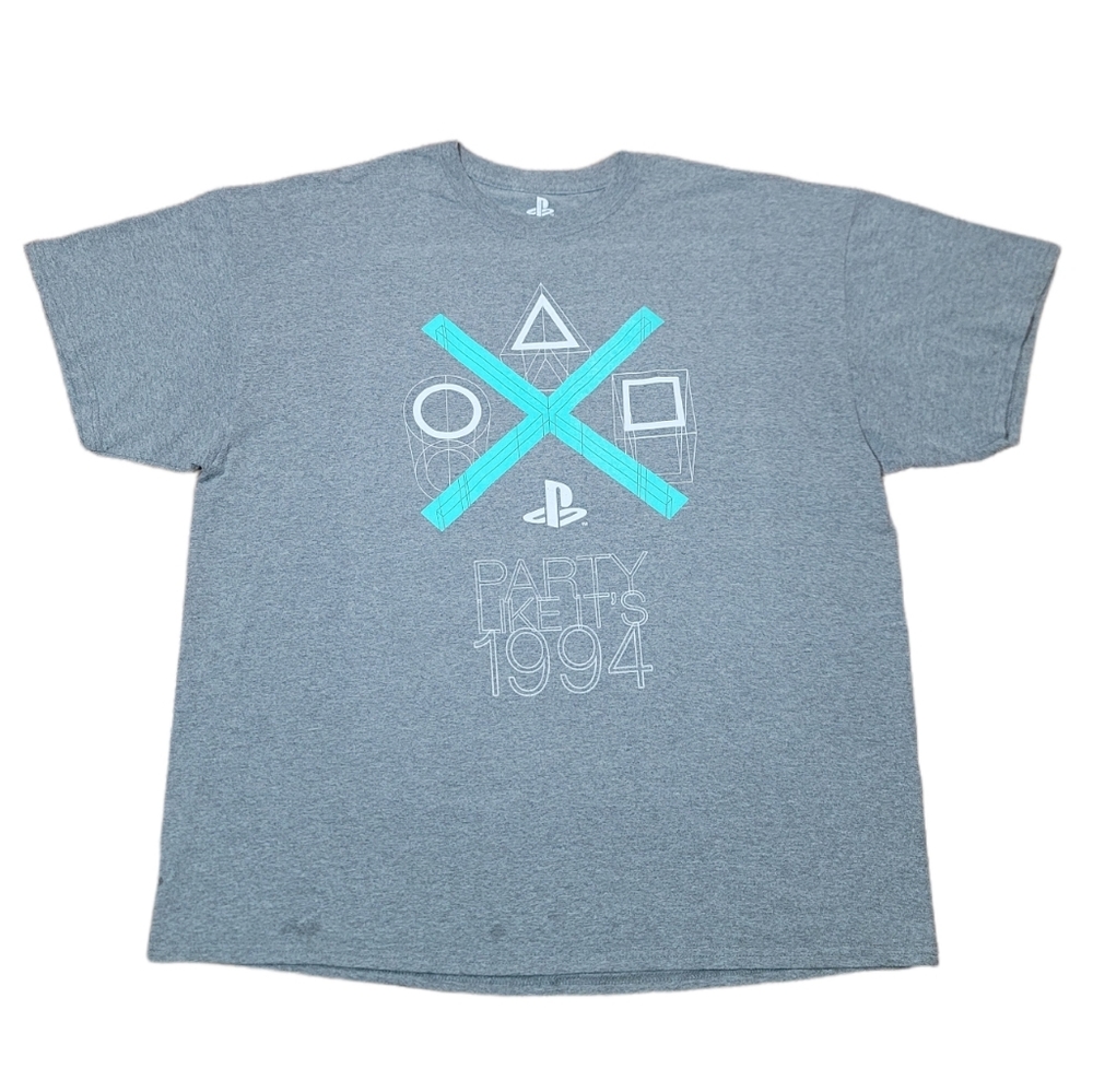 PlayStation Party Like Its 1994 Size XXL Gray T-Shirt